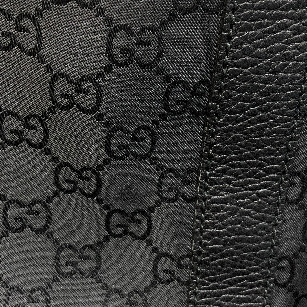 GUCCI 327793 Outlet GG Tote Bag Nylon LeatherLadies [Used]