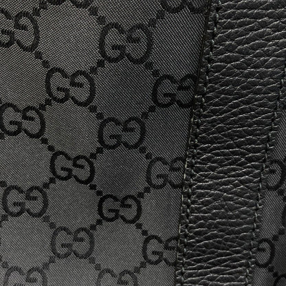 GUCCI 327793 Outlet GG Tote Bag Nylon LeatherLadies [Used]