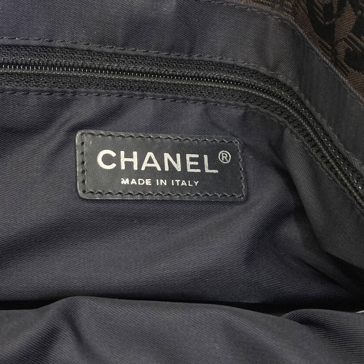CHANEL New Travel Line PM Tote Bag Nylon jacquard Ladies [Used]