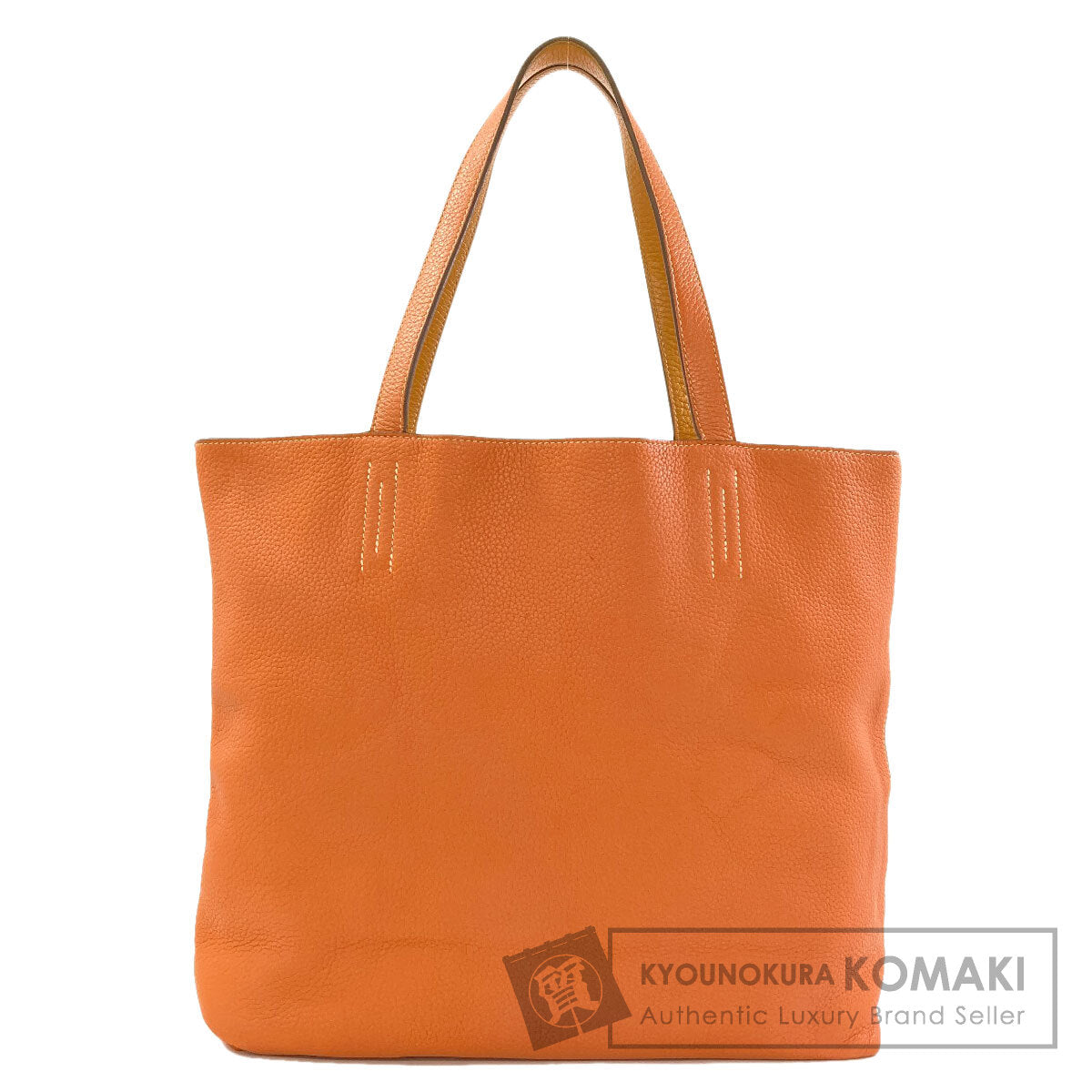 HERMES Doble Sense 36 Tote Bag Taurillon Clemence Ladies [Used]
