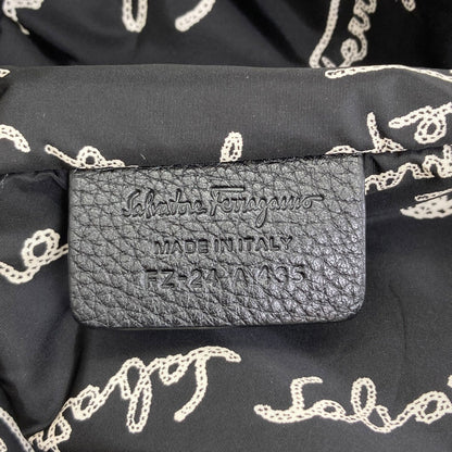 Salvatore Ferragamo logo Handbag Nylon Ladies [Used]