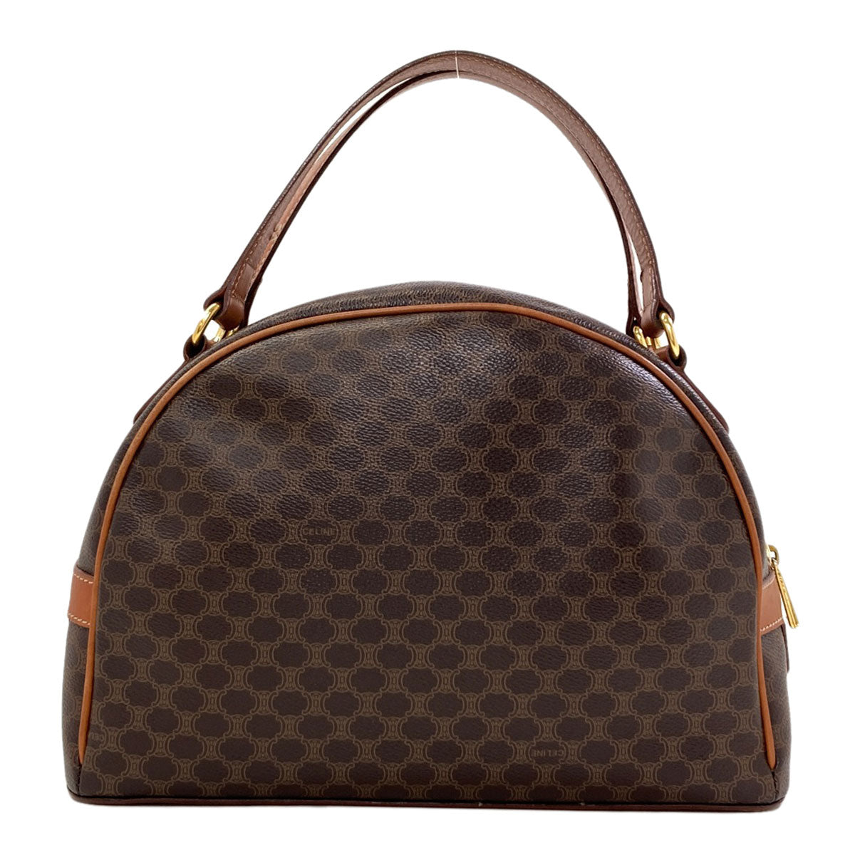 CELINE Macadam pattern Handbag PVC Ladies [Used]