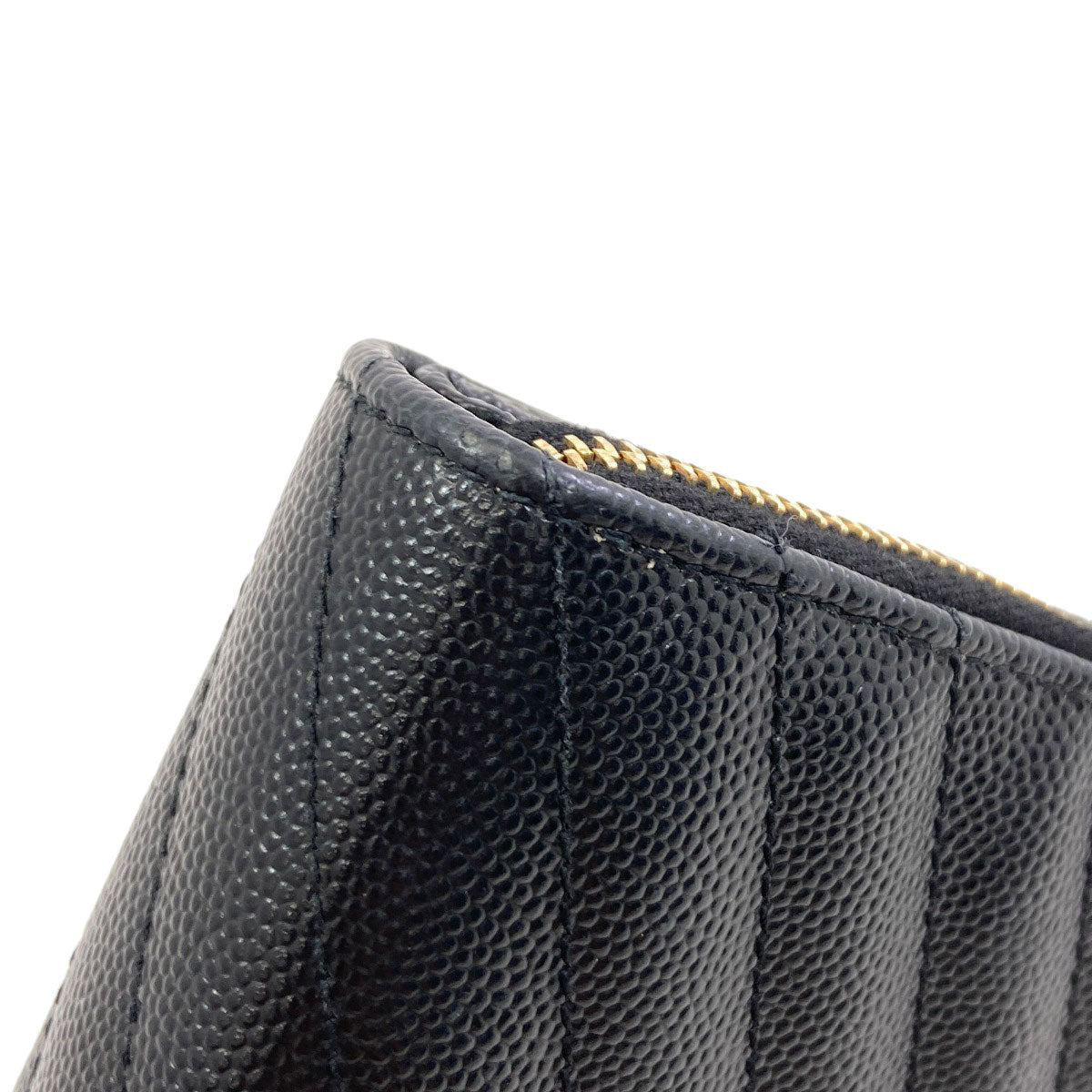 SAINT LAURENT Cassandra Bifold Wallet with Coin Pocket Leather Ladies [Used]