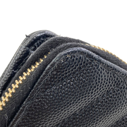 SAINT LAURENT Cassandra Bifold Wallet with Coin Pocket Leather Ladies [Used]