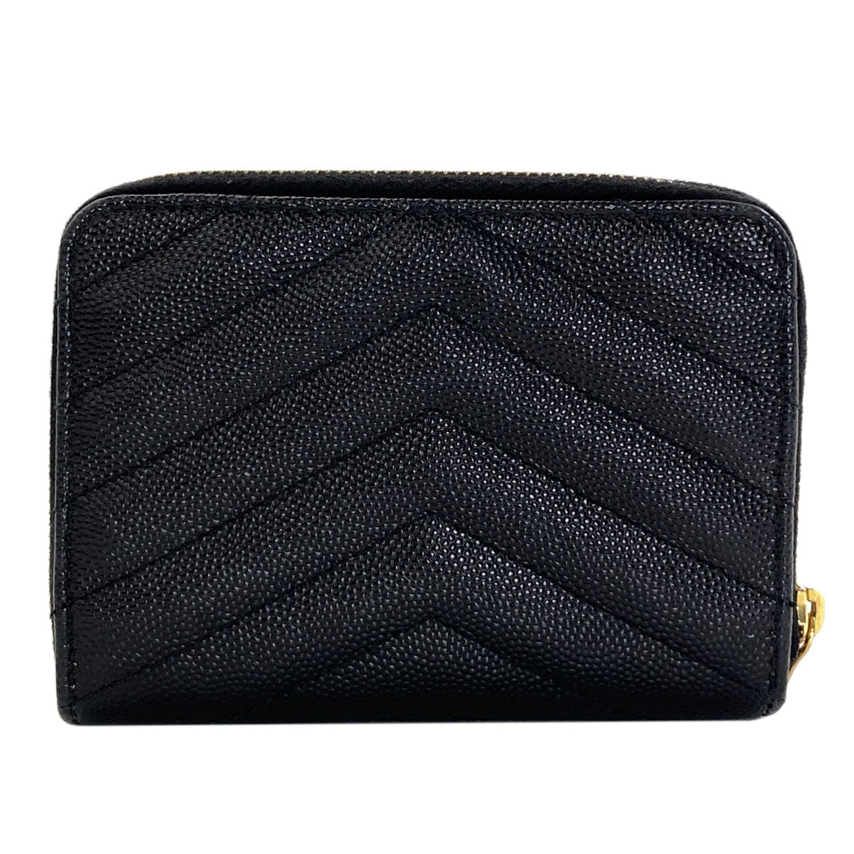 SAINT LAURENT Cassandra Bifold Wallet with Coin Pocket Leather Ladies [Used]