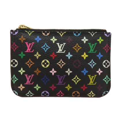 LOUIS VUITTON M93735 Pochette Kle coin purse Monogram Multicolore canvas Ladies [Used]