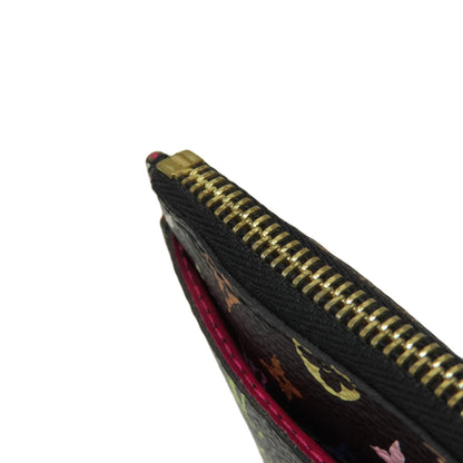 LOUIS VUITTON M93735 Pochette Kle coin purse Monogram Multicolore canvas Ladies [Used]