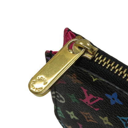 LOUIS VUITTON M93735 Pochette Kle coin purse Monogram Multicolore canvas Ladies [Used]