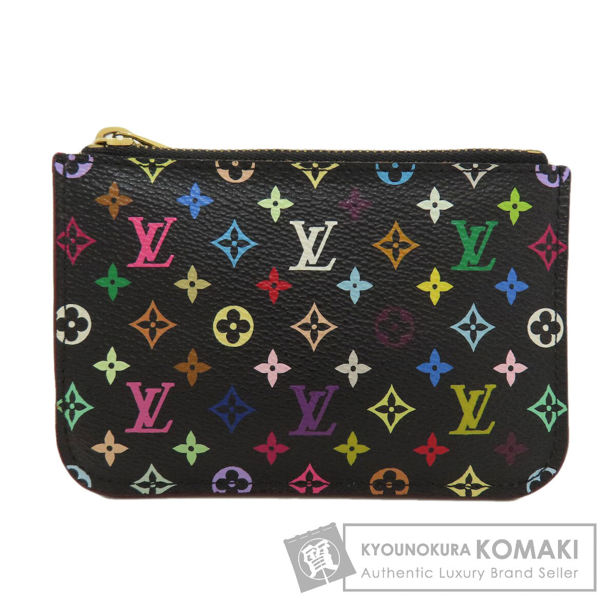 LOUIS VUITTON M93735 Pochette Kle coin purse Monogram Multicolore canvas Ladies [Used]
