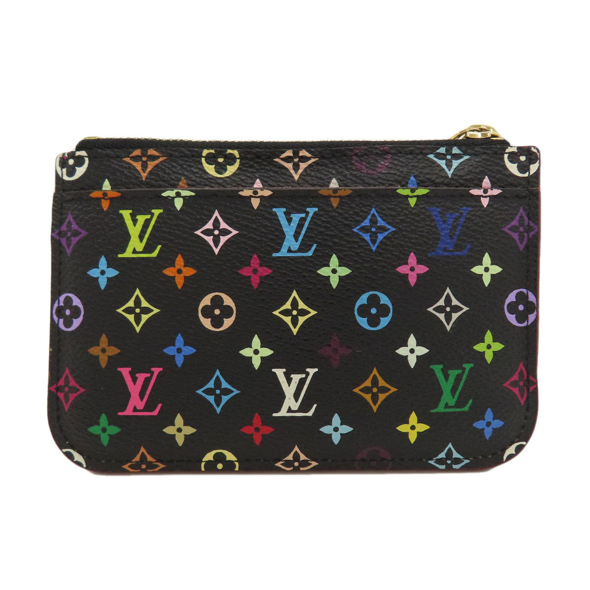 LOUIS VUITTON M93735 Pochette Kle coin purse Monogram Multicolore canvas Ladies [Used]