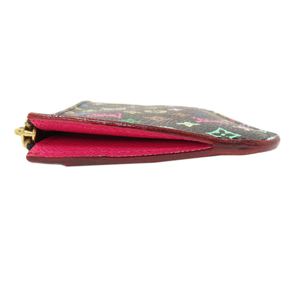 LOUIS VUITTON M93735 Pochette Kle coin purse Monogram Multicolore canvas Ladies [Used]