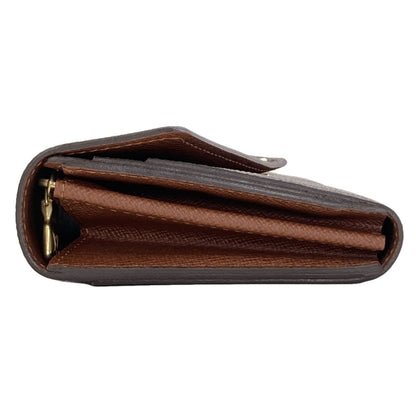 LOUIS VUITTON M60531 Portefeiulle Â· Sarah Long wallet (with coin pocket) Monogram canvas Ladies [Used]