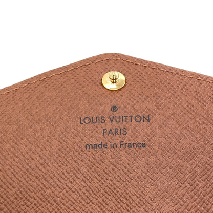 LOUIS VUITTON M60531 Portefeiulle Â· Sarah Long wallet (with coin pocket) Monogram canvas Ladies [Used]