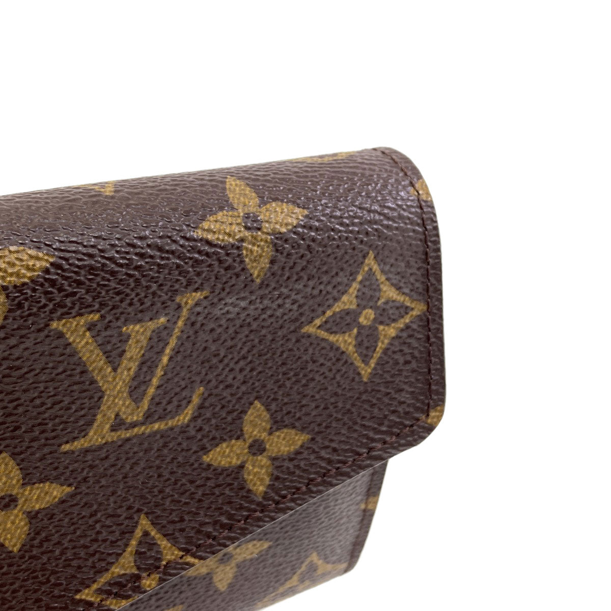 LOUIS VUITTON M60531 Portefeiulle Â· Sarah Long wallet (with coin pocket) Monogram canvas Ladies [Used]