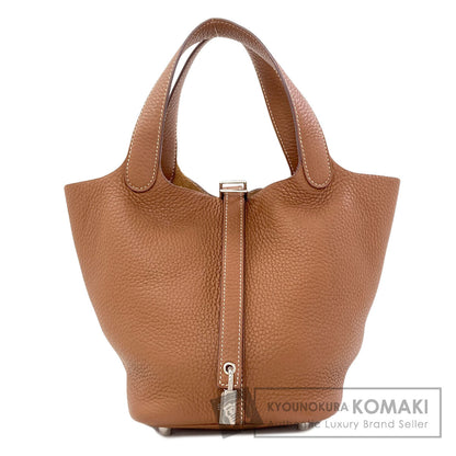 HERMES Picotin Lock PM SilverHardware Handbag PVC Ladies [Used]