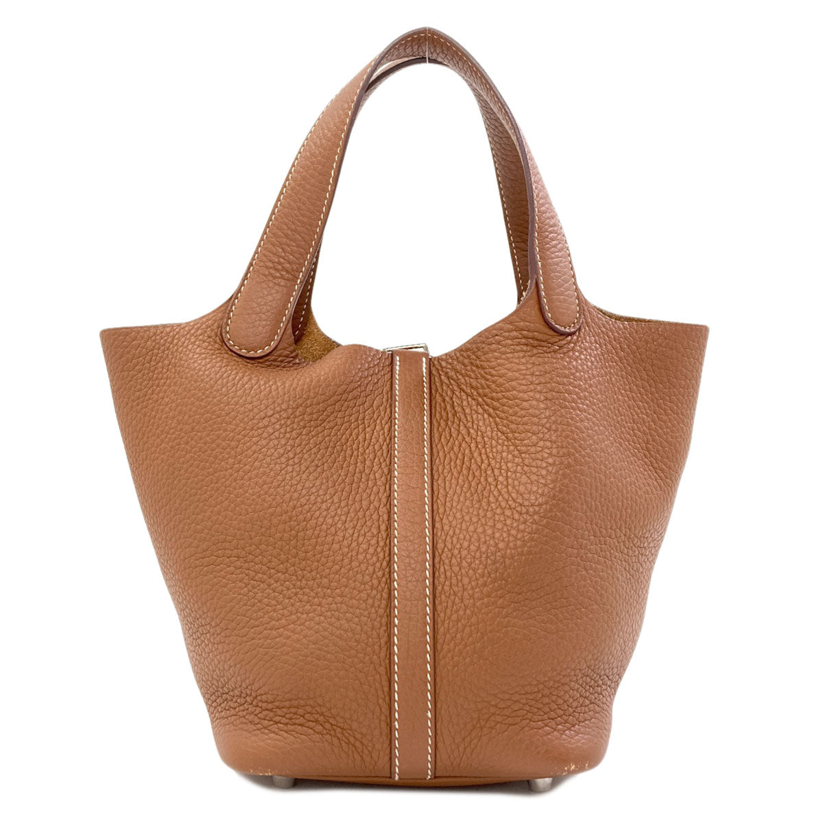 HERMES Picotin Lock PM SilverHardware Handbag PVC Ladies [Used]