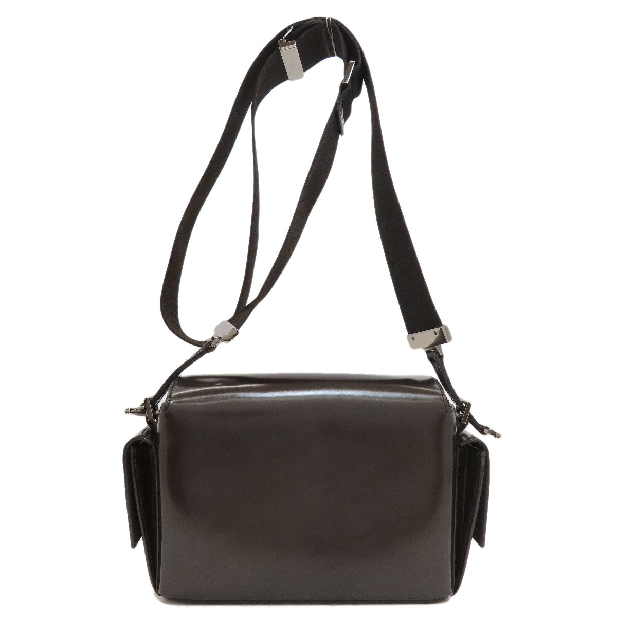 GUCCI 001-3278-002113 logo Shoulder Bag Patent leather Ladies [Used]