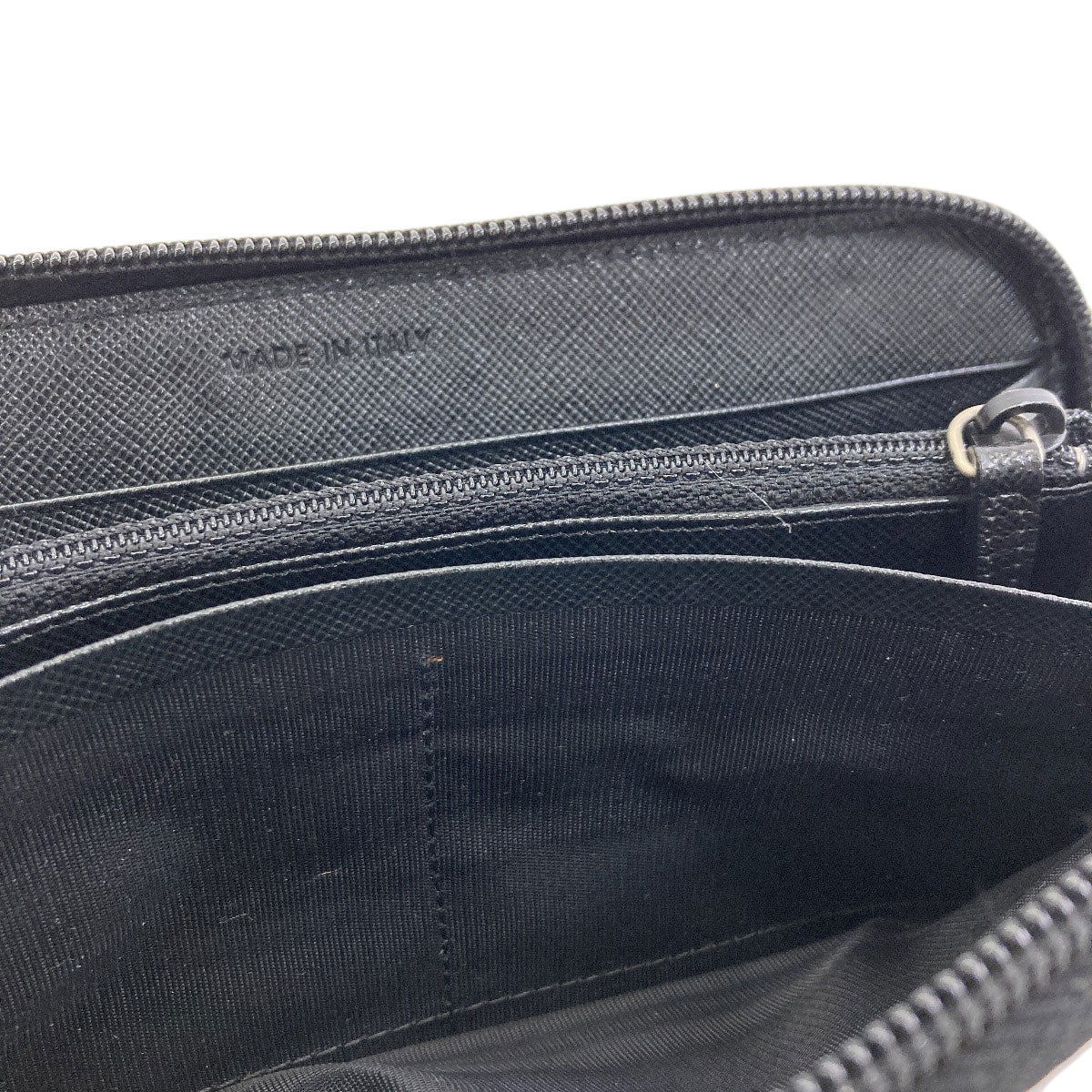 PRADA Logo Hardware Long wallet (with coin pocket) Nylon Ladies [Used]