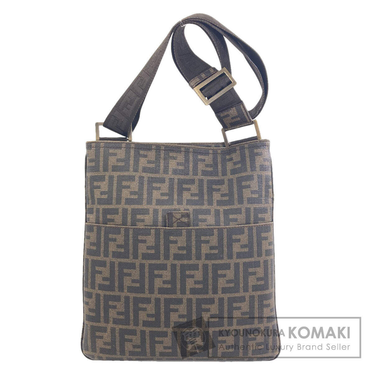 FENDI Zucca pattern Shoulder Bag PVC Ladies [Used]