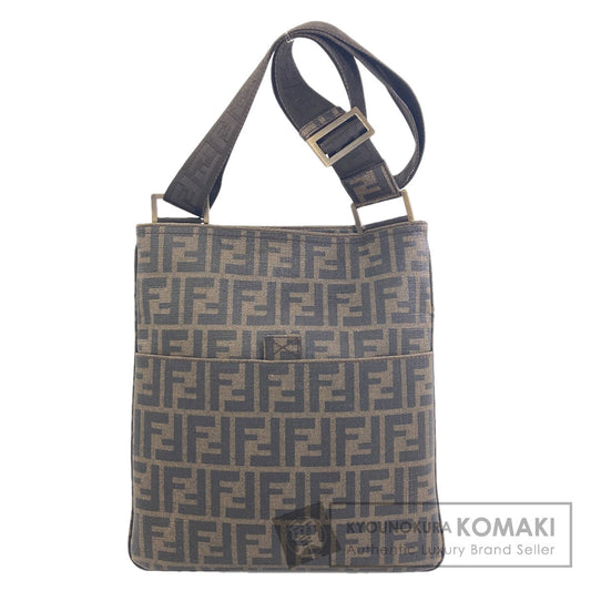 FENDI Zucca pattern Shoulder Bag PVC Ladies [Used]