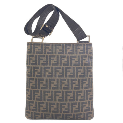 FENDI Zucca pattern Shoulder Bag PVC Ladies [Used]