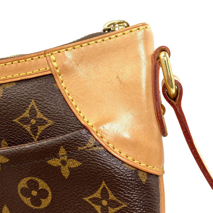 LOUIS VUITTON M56389 Odeon MM Shoulder Bag Monogram canvas Ladies [Used]