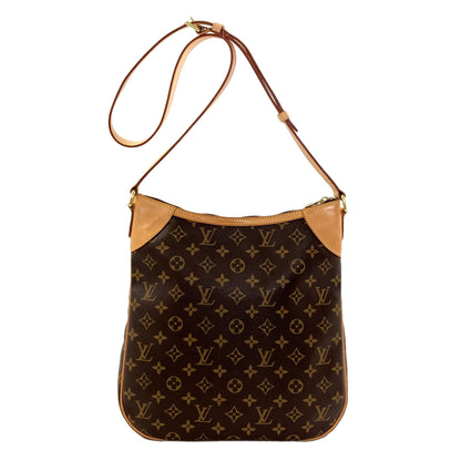 LOUIS VUITTON M56389 Odeon MM Shoulder Bag Monogram canvas Ladies [Used]