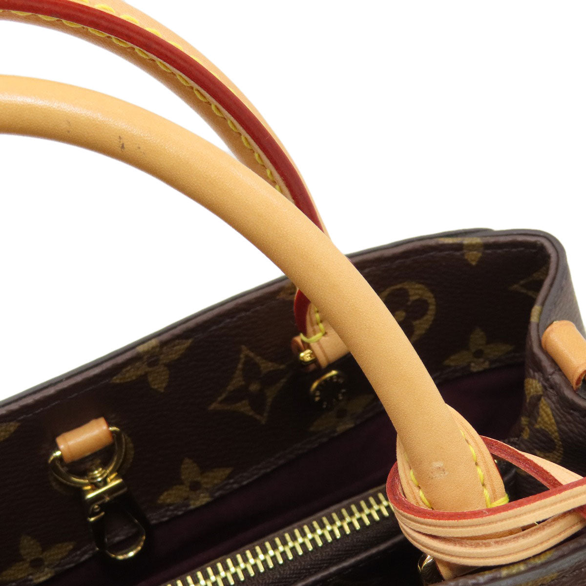 LOUIS VUITTON M41055 Montaigne BB Handbag Monogram canvas Ladies [Used]