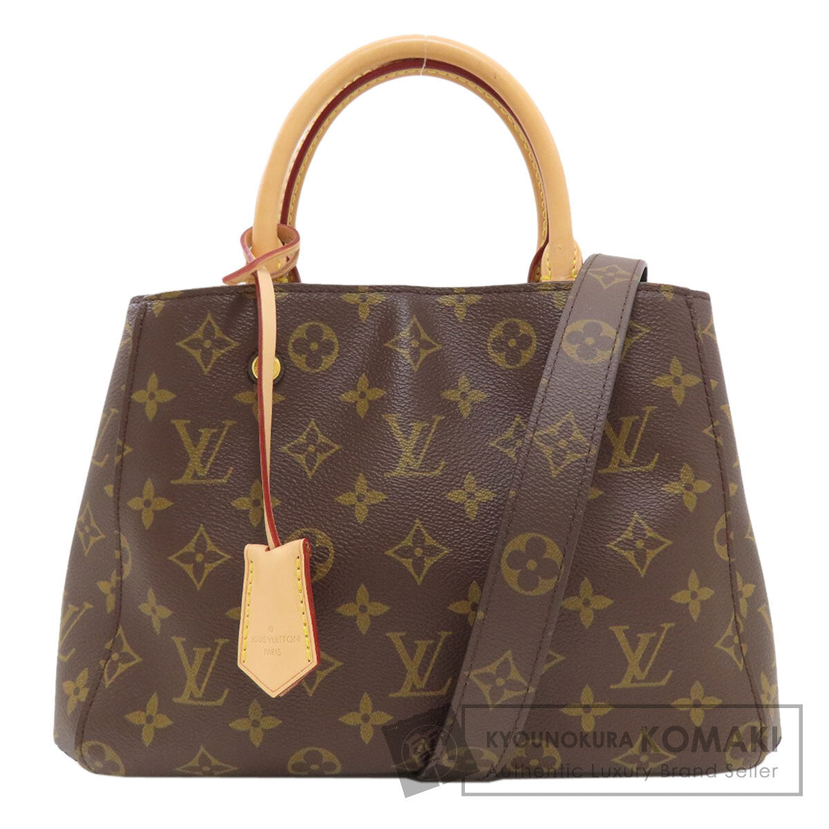 LOUIS VUITTON M41055 Montaigne BB Handbag Monogram canvas Ladies [Used]