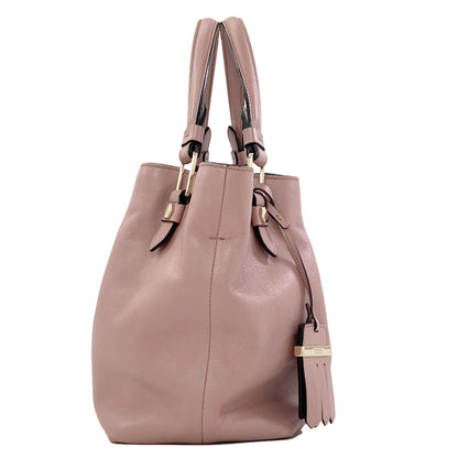 TODS Flower Bag 2WAY Handbag Leather Ladies [Used]
