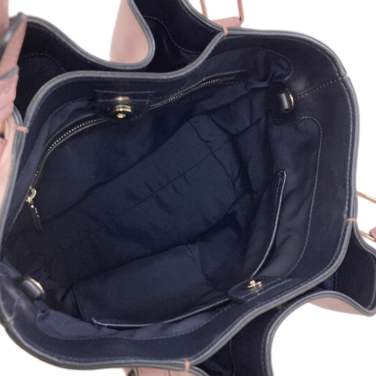 TODS Flower Bag 2WAY Handbag Leather Ladies [Used]