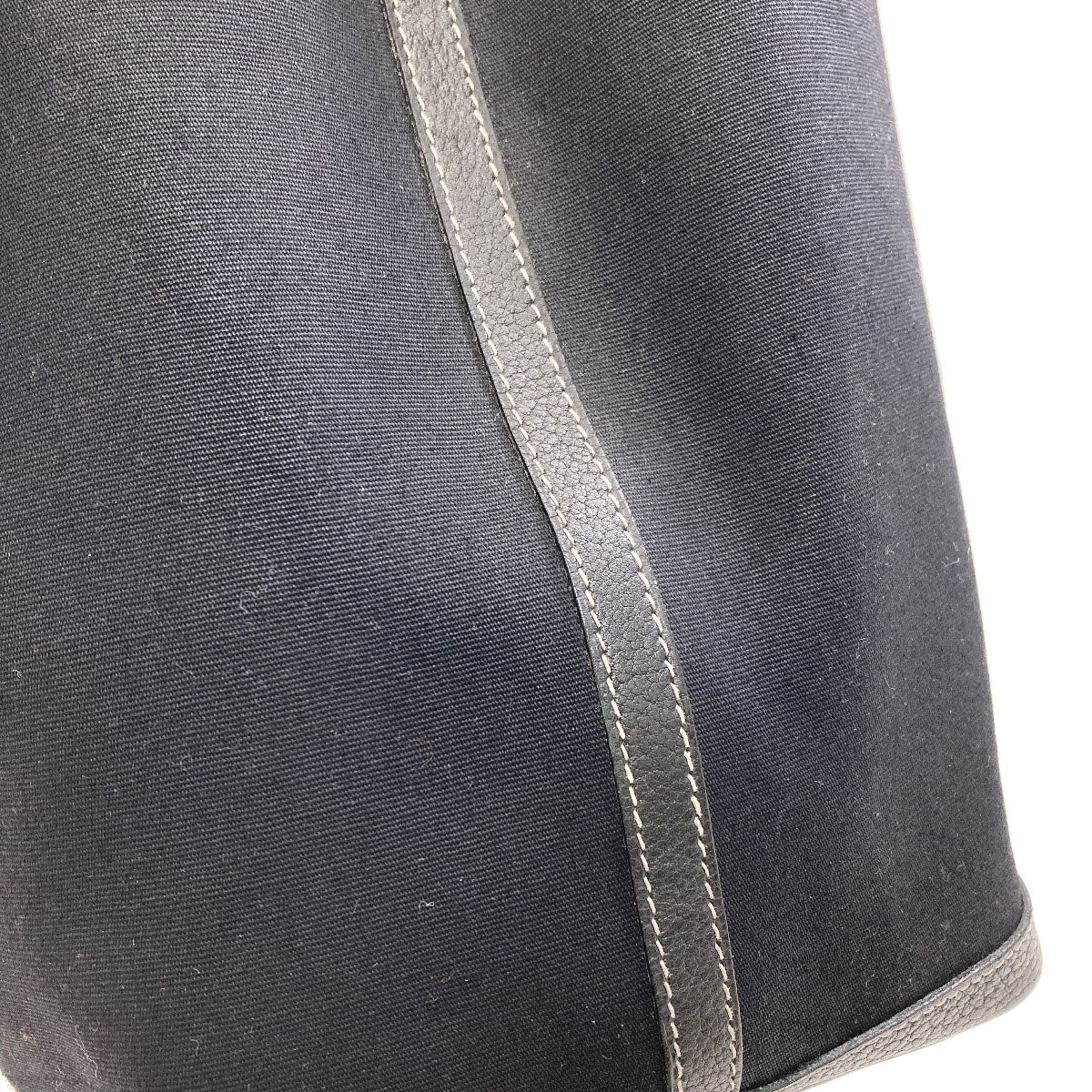 HERMES Garden Party PM Silver Hardware Tote Bag Towar Officche NegondaLadies [Used]