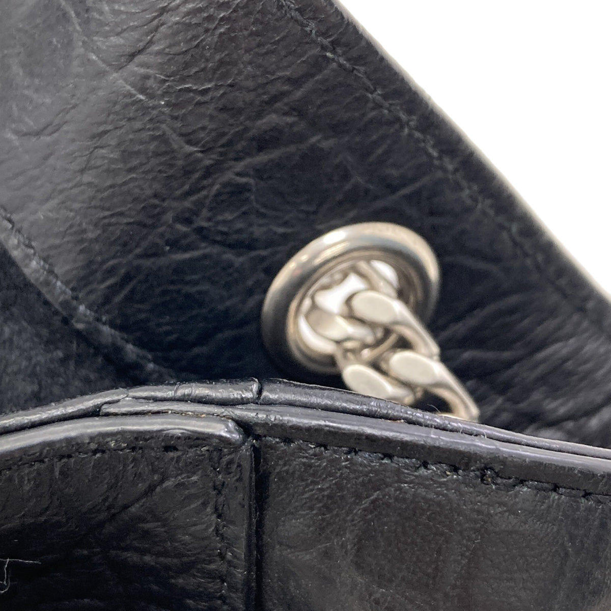SAINT LAURENT Emmanuel Shoulder Bag Calf Ladies [Used]