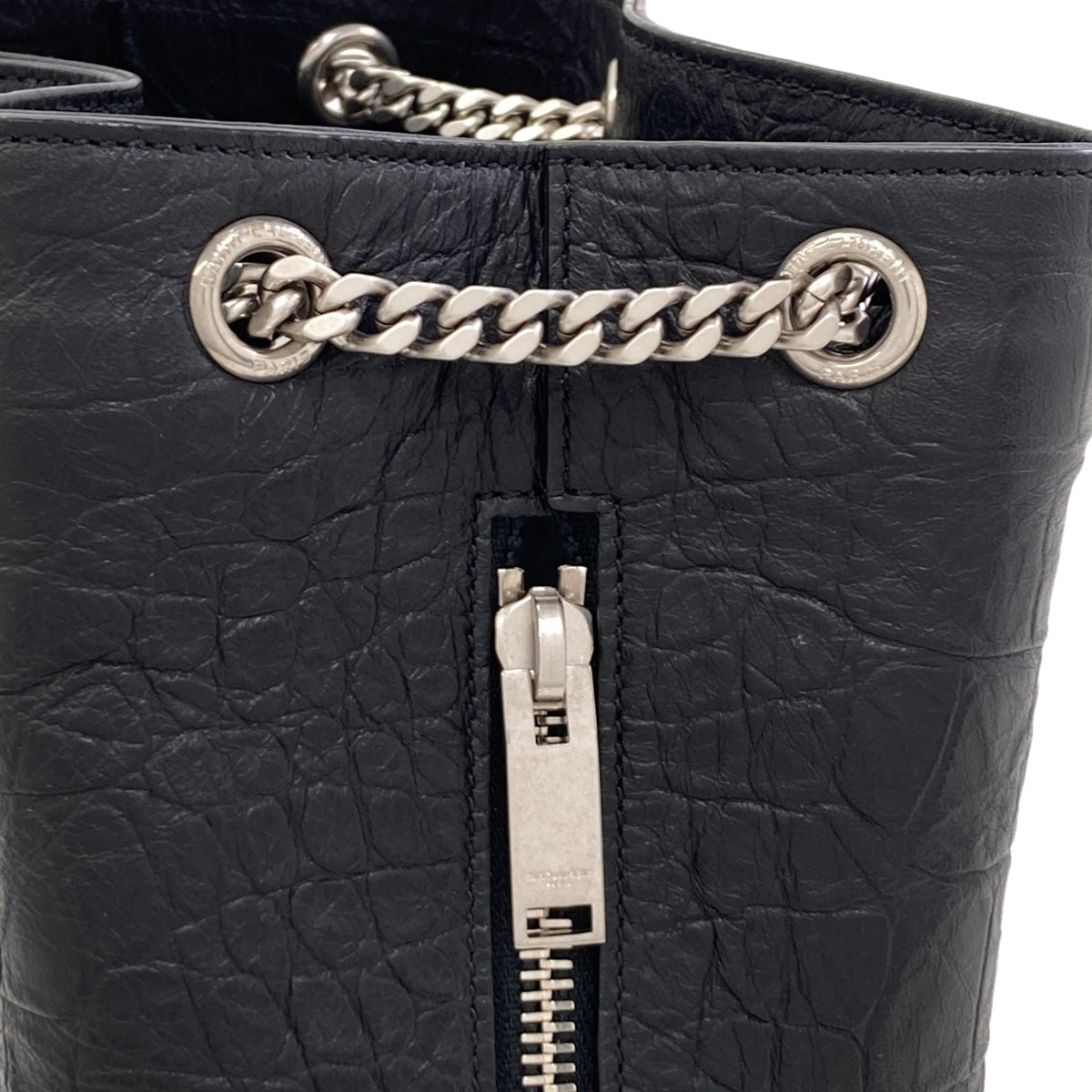 SAINT LAURENT Emmanuel Shoulder Bag Calf Ladies [Used]