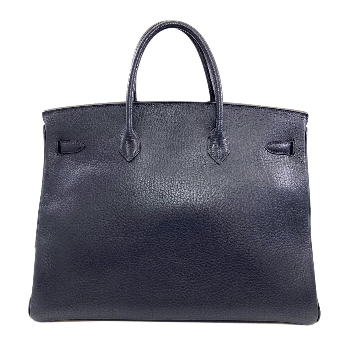 HERMES Birkin 40 Blue Indigo GoldHardware Handbag Ardennes Ladies [Used]
