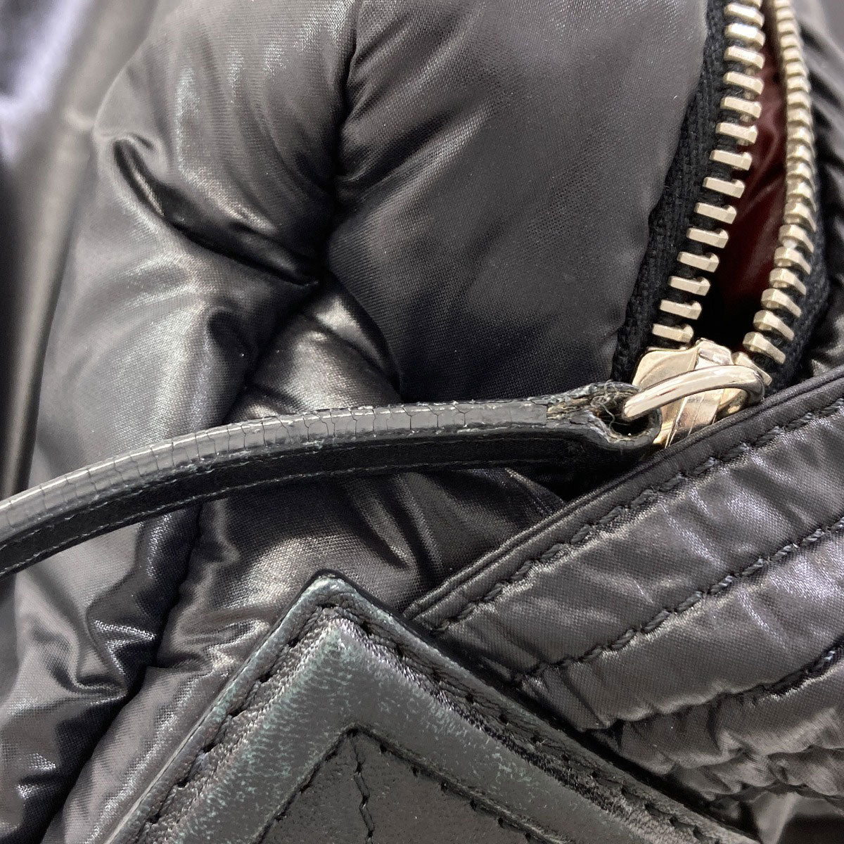 CHANEL Coco Cocoon Messenger Bag by SilverHardware Shoulder Bag Nylon Ladies [Used]