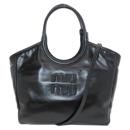 MIUMIU Ivy 2WAY Tote Bag Calf Ladies [Used]