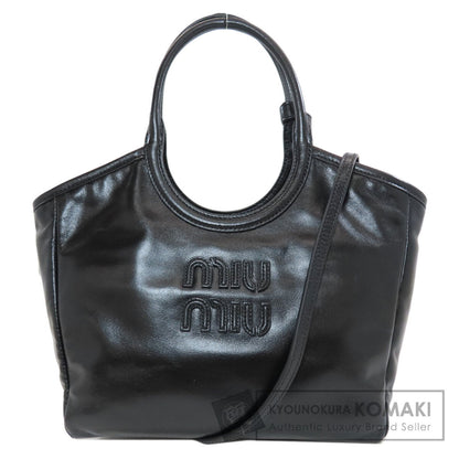 MIUMIU Ivy 2WAY Tote Bag Calf Ladies [Used]