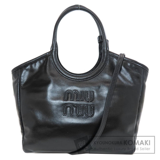 MIUMIU Ivy 2WAY Tote Bag Calf Ladies [Used]