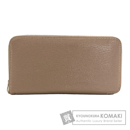 HERMES Azap Classic Long Etoupe SilverHardware Long wallet (with coin pocket) Chevre Ladies [Used]