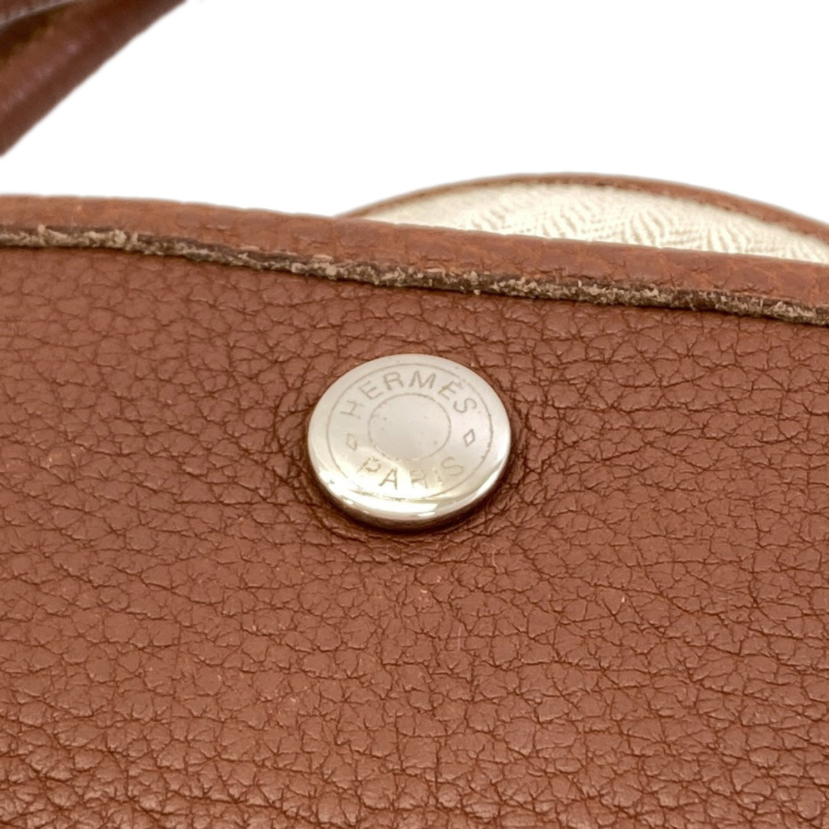 HERMES Garden Party PM Silver Hardware Tote Bag Negonda Ladies [Used]