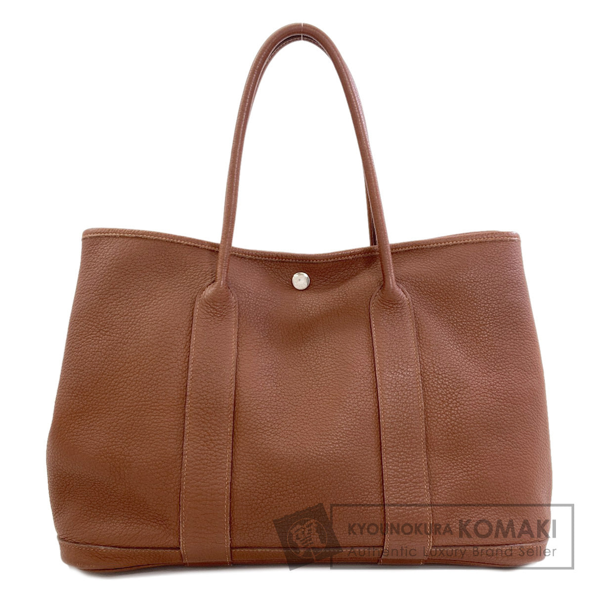 HERMES Garden Party PM Silver Hardware Tote Bag Negonda Ladies [Used]