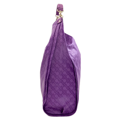 GHERARDINI one belt logo motif softy Shoulder Bag Polyester Polyurethane coatingLadies [Used]