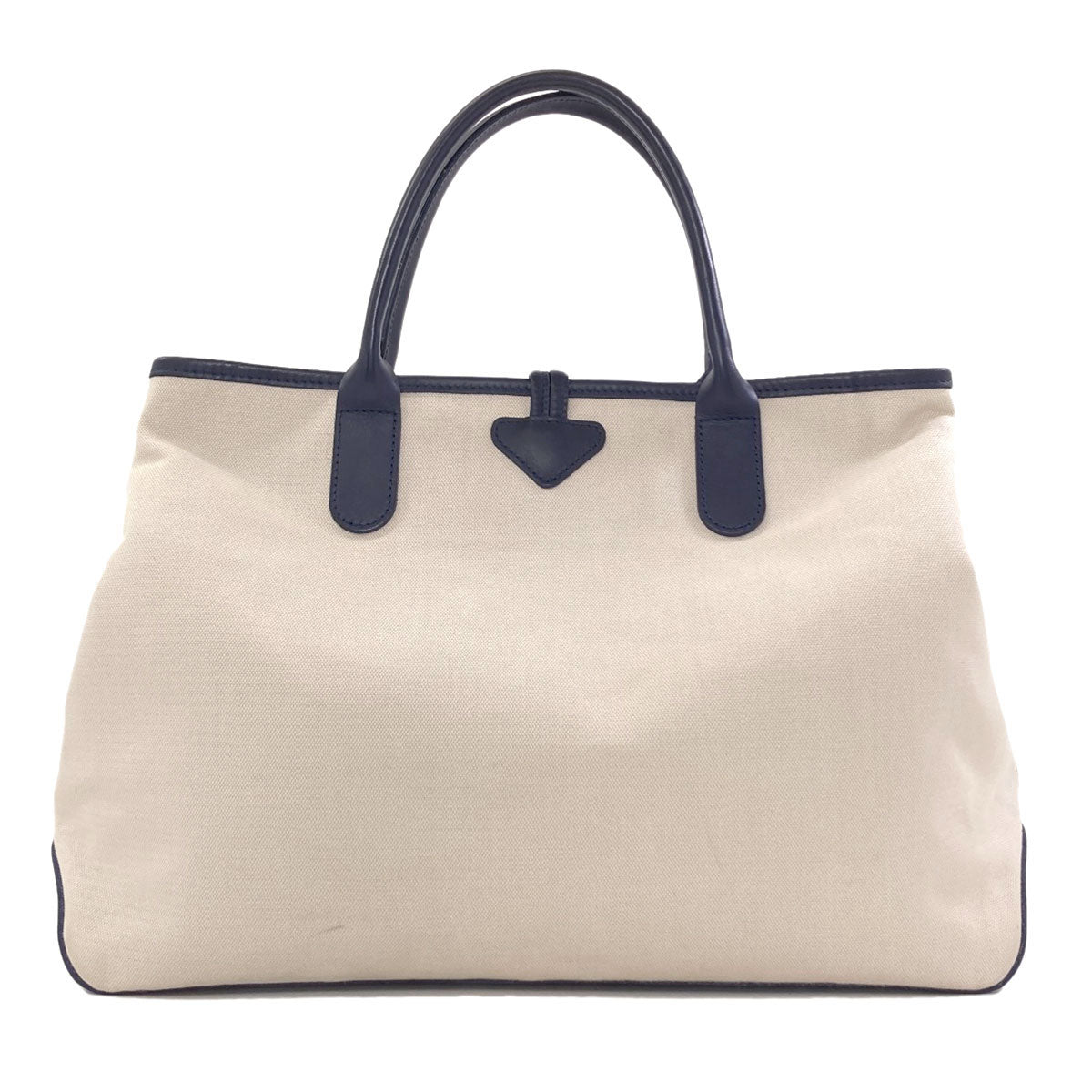 Longchamp Le Rozo Tote Bag Canvas LeatherLadies [Used]