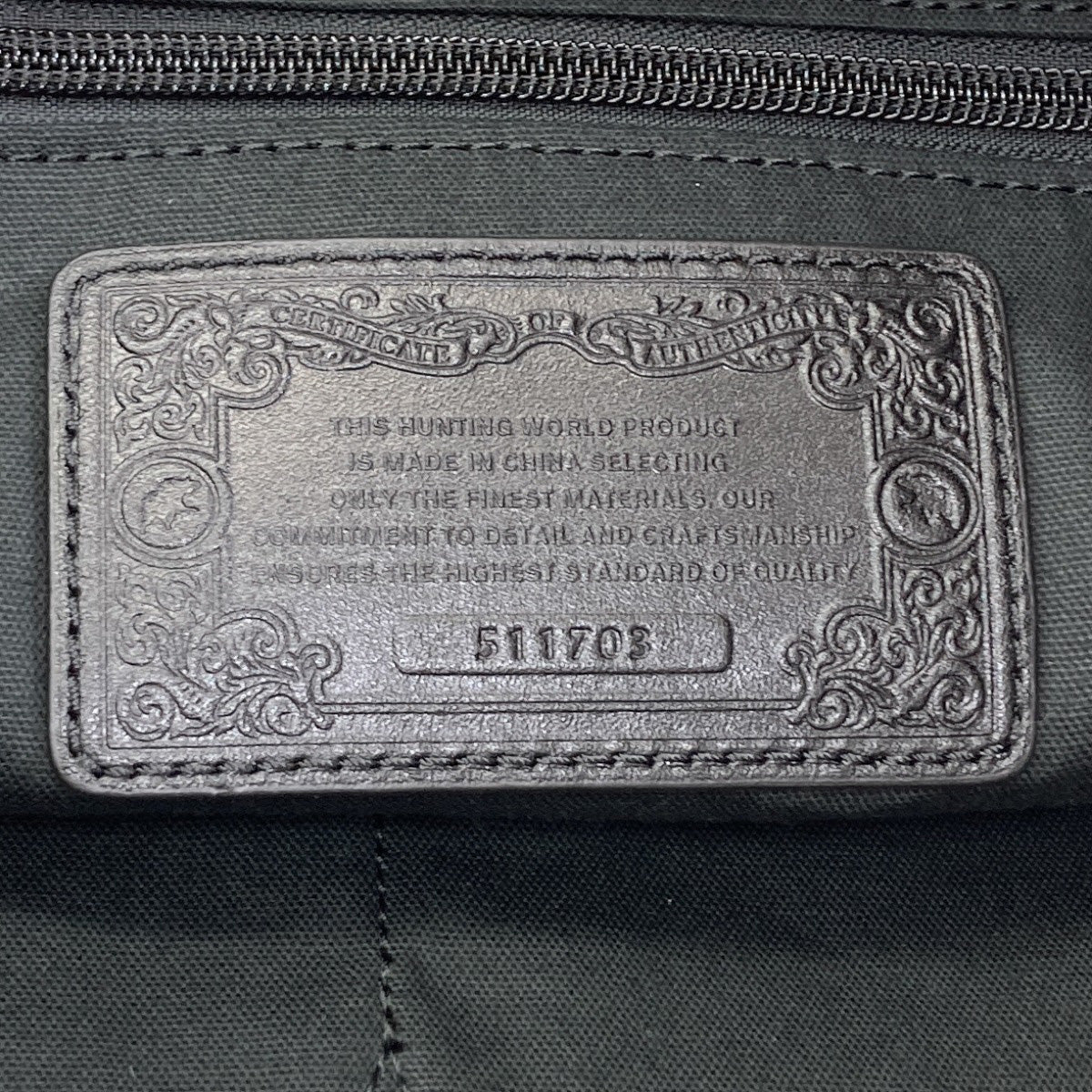HUNTING WORLD 2WAY Handbag Nylon Ladies [Used]
