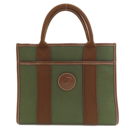 HUNTING WORLD logo Handbag Canvas Ladies [Used]