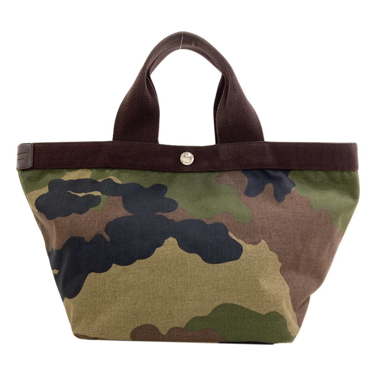 Herve Chapelier Boat-shaped tote Handbag Canvas Ladies [Used]