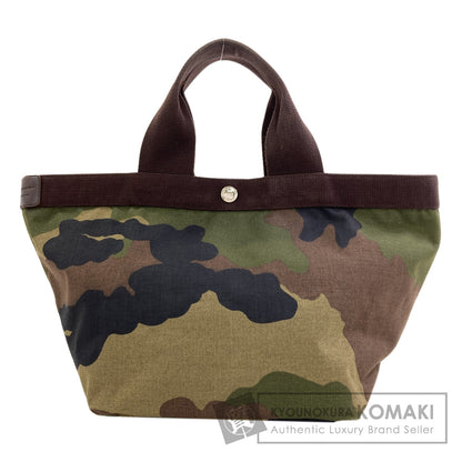 Herve Chapelier Boat-shaped tote Handbag Canvas Ladies [Used]