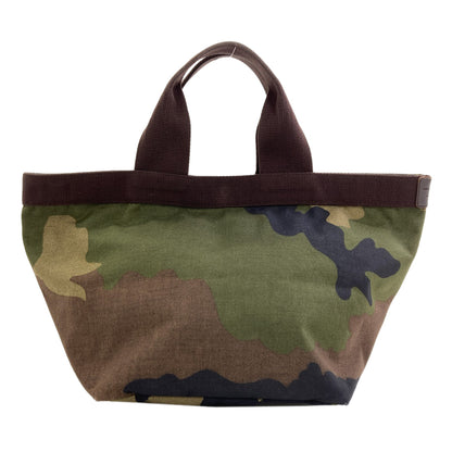 Herve Chapelier Boat-shaped tote Handbag Canvas Ladies [Used]
