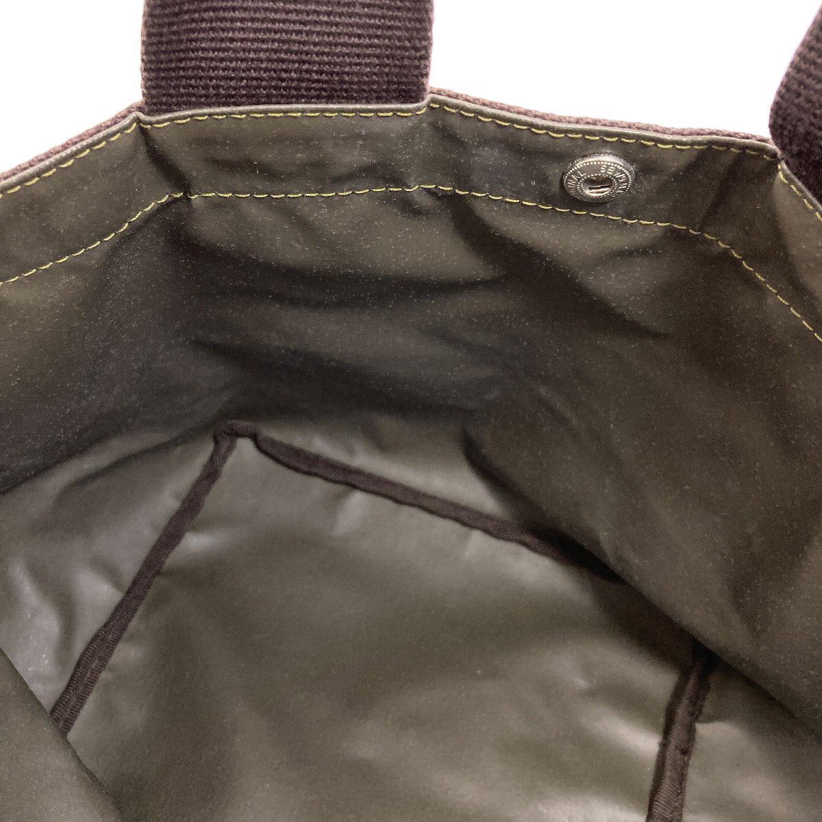 Herve Chapelier Boat-shaped tote Handbag Canvas Ladies [Used]